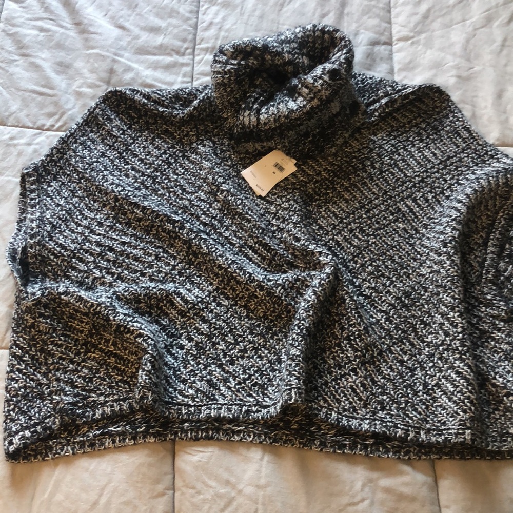 Banana Republic poncho sweater
